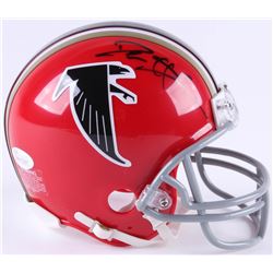 Deion Sanders Signed Atlanta Falcons Mini Helmet (JSA COA)