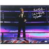 Image 1 : Michael Buffer Signed 16x20 Photo Inscribed "Let's Get Ready To Rumble!" (JSA COA)