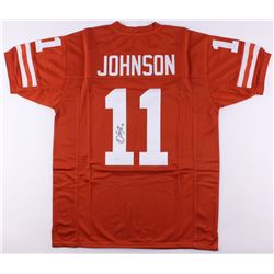 Derrick Johnson Signed Texas Longhorns Jersey (JSA COA)