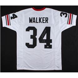 Herschel Walker Signed Georgia Bulldogs Jersey Inscribed "82 Heisman" (Beckett COA)