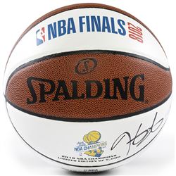 Kevin Durant Signed Golden State Warriors LE 2018 NBA "Back to Back" Finals Champions White Panel Ba