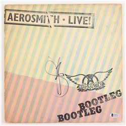 Steven Tyler Signed "Live! Bootleg" Vinyl Record Album (PSA COA)