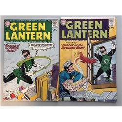Lot of (2) 1963 DC "Green Lantern" 1st Series Comic Books with #22, 23