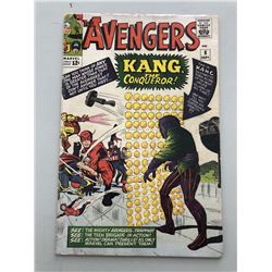 1964 "The Avengers" First Series Issue #8 Marvel Comic Book