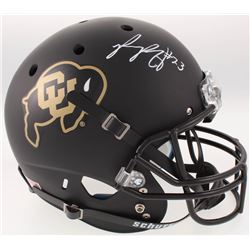 Phillip Lindsay Signed Colorado Buffaloes Full-Size Helmet (Radtke COA)