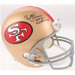 Ronnie Lott Signed San Francisco 49ers Full-Size Helmet Inscribed "Hitman", "HOF 00"  "4x SB Champ" 