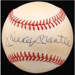 Mickey Mantle Signed OAL Baseball (JSA ALOA)