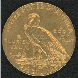 1908 Indiand Head $2.50 Gold Coin