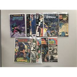 Lot of (11) 1967-1969 "Detective" 1st Series DC Comic Books with #0, #366, #370, #379, #381, #390, #