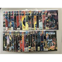 Lot of (72) 1992-1998 "Detective Comics" 1st Series DC Comic Books from #650-720 with #682 Variant