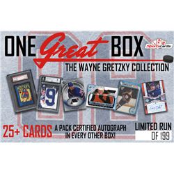 â€œOne GREAT Boxâ€ Wayne Gretzky Ultimate Card Collection Mystery Box â€“ 25 Cards Per Box!