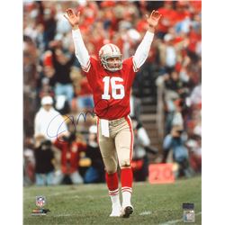 Joe Montana Signed San Francisco 49ers 16x20 Photo (Radtke COA)