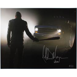 Jeffrey Dean Morgan Signed "The Walking Dead" 16x20 Photo Inscribed "Negan" (Radtke COA)