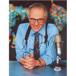 Larry King Signed 8x10 Photo (PSA COA)