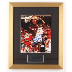 Shaquille O'Neal Signed Orlando Magic 14x17 Custom Framed Photo (PSA COA)