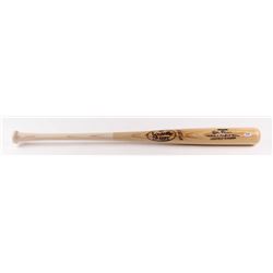 Don Larsen Signed Louisville Slugger Baseball Bat Inscribed "1956 WS Perfect Game" (PSA COA)