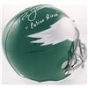 Image 1 : Ron Jaworski Signed Eagles Full-Size Helmet Inscribed "Polish Rifle" (JSA COA)
