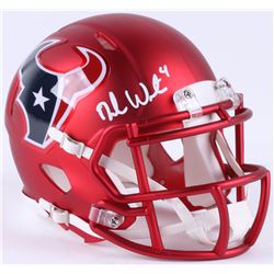 Deshaun Watson Signed Texans Blaze Speed Mini-Helmet (JSA COA)