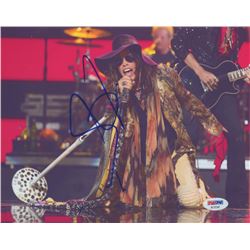 Steven Tyler Signed "Aerosmith" 8x10 Photo (PSA COA)
