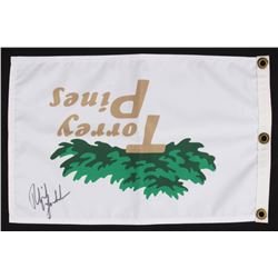 Phil Mickelson Signed "Torrey Pines" Golf Pin Flag (PSA COA)