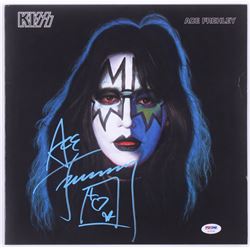 Ace Frehley Signed KISS "Ace Frehley" Vinyl Record Album With Inscription (PSA Hologram)