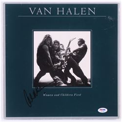 Alex Van Halen Signed Van Halen "Women and Children First" Vinyl Record Album (PSA COA)