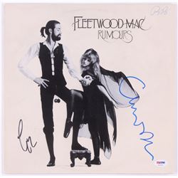 Lindsey Buckingham  Christine McVie Signed Fleetwood Mac "Rumours" Vinyl Record Album (PSA COA)
