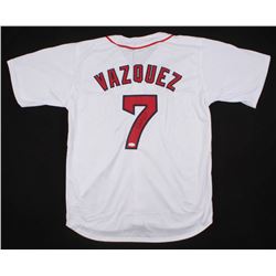 Christian Vazquez Signed Boston Red Sox Jersey (JSA COA)