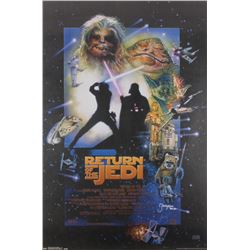 Jeremy Bulloch Signed "Return of the Jedi" 24x36 Movie Poster Inscribed "Boba Fett" (Radtke COA)