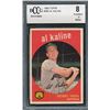 Image 1 : 1959 Topps #360 Al Kaline (BCCG 8)