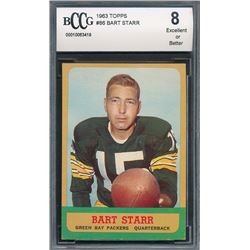 1963 Topps #86 Bart Starr (BCCG 8)