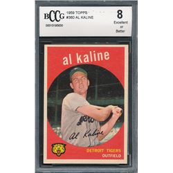 1959 Topps #360 Al Kaline (BCCG 8)