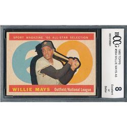 1960 Topps #564 Willie Mays All-Star (BCCG 8)