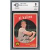 Image 1 : 1959 Topps #360 Al Kaline (BCCG 8)