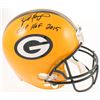 Image 1 : Brett Favre Signed Green Bay Packers Full-Size Helmet Inscribed "GBP HOF 2015" (Radtke COA)
