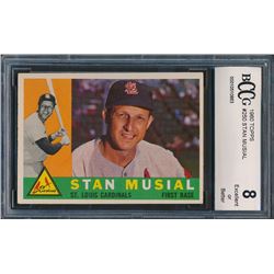 1960 Topps #250 Stan Musial (BCCG 8)
