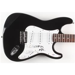 Angus Young Signed 39" Electric Guitar Inscribed "AC/DC" (PSA COA)