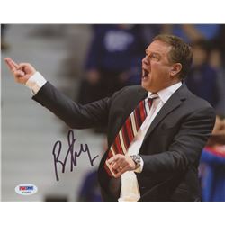 Bill Self Signed University of Kansas 8x10 Photo (PSA COA)