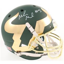 Marlon Mack Signed South Florida Bulls Full-Size Helmet (Schwartz Sports COA)