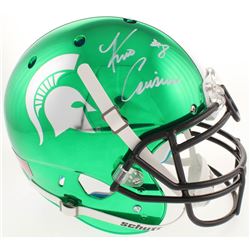Kirk Cousins Signed Michigan State Spartans Full-Size Authentic On-Field Chrome Helmet (Radtke COA)