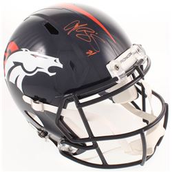 Champ Bailey Signed Denver Broncos Full-Size Speed Helmet (Radtke COA)