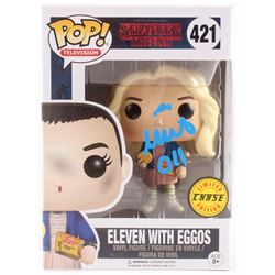Millie Bobby Brown Signed Limited Chase Edition "Stranger Things" Eleven with Eggos #421 Funko Pop! 