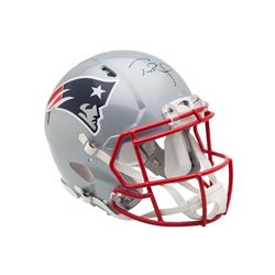 Tom Brady Signed New England Patriots Full-Size Authentic On-Field Helmet (UDA COA)