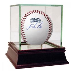 J.D. Martinez Signed 2018 World Series Logo Baseball (Steiner COA)