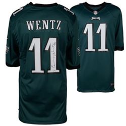 Carson Wentz Signed Philadelphia Eagles Jersey Inscribed "AO1" (Fanatics Hologram)