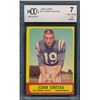 Image 1 : 1963 Topps #1 Johnny Unitas (BCCG 7)