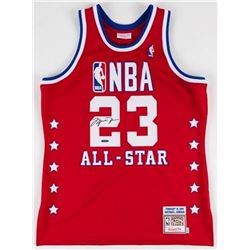 Michael Jordan Signed 1989 All-Star Throwback Jersey (UDA COA)