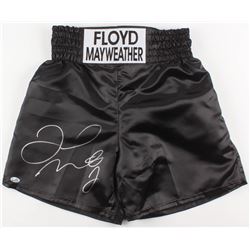 Floyd Mayweather Jr. Signed Boxing Trunks (Beckett COA)