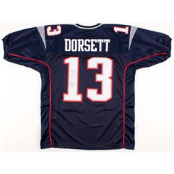 Phillip Dorsett Signed New England Patriots Jersey (JSA COA)