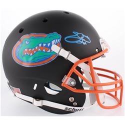 Emitt Smith Signed Florida Gators Full-Size Custom Matte Black Helmet (Beckett COA)